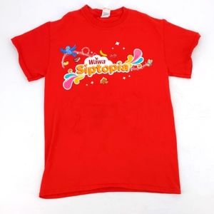 Wawa Siptopia Red Shirt Unisex Size Small